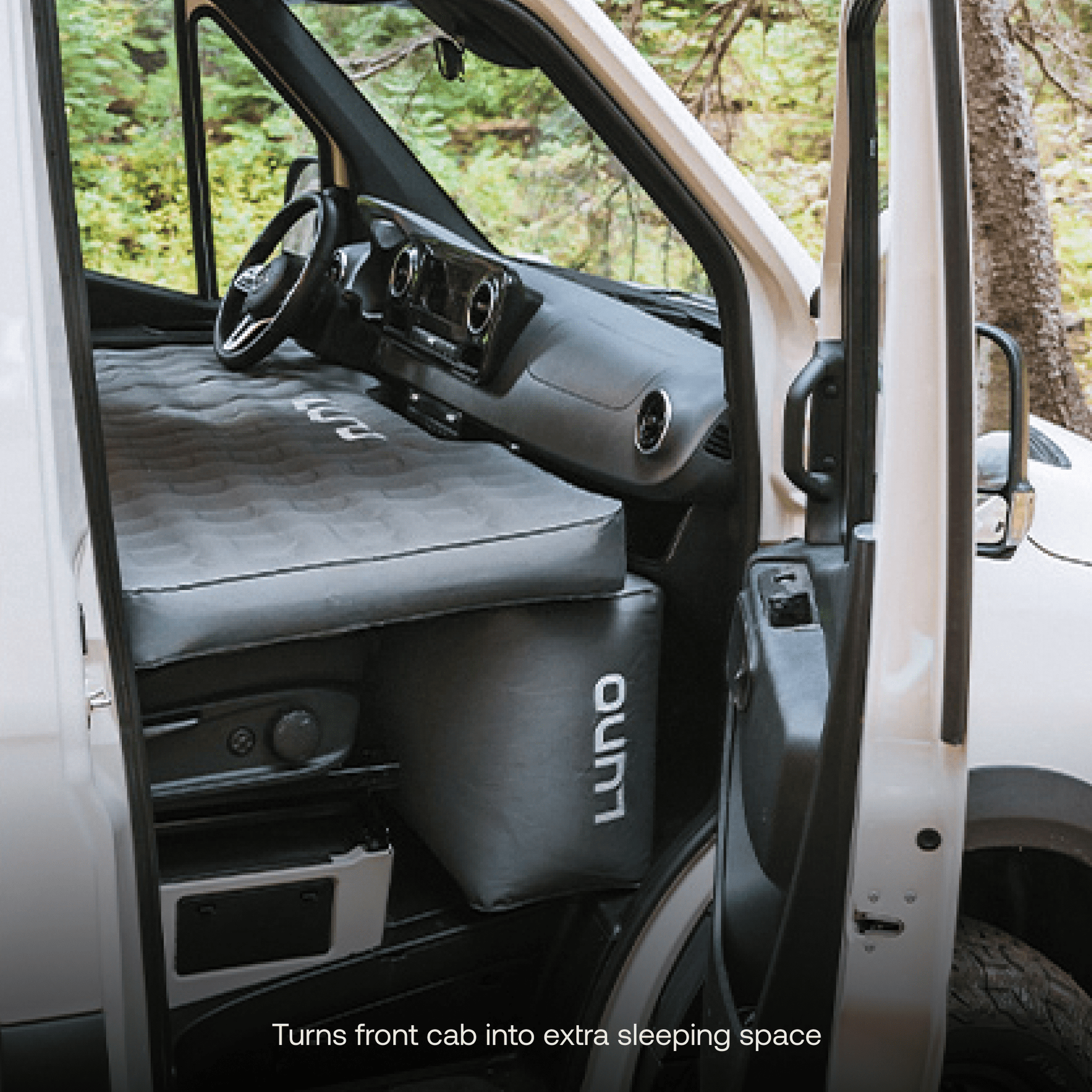 AIR Van Front Cab Mattress - Featherbuilt