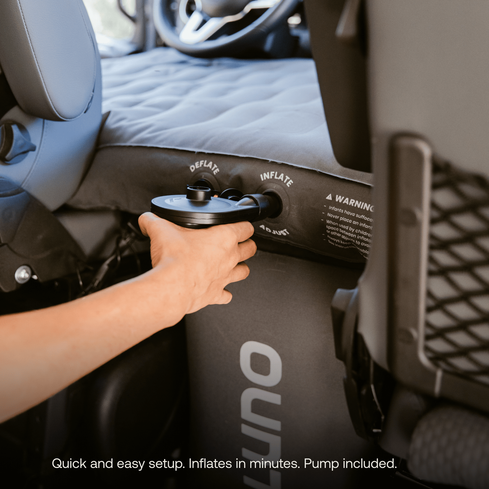 AIR Van Front Cab Mattress - Featherbuilt