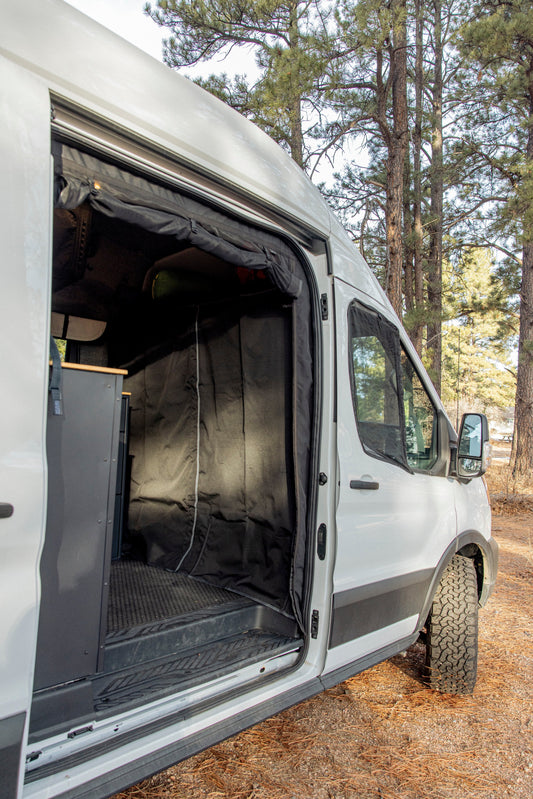 Ford Transit Insulated Privacy Curtain - Featherbuilt