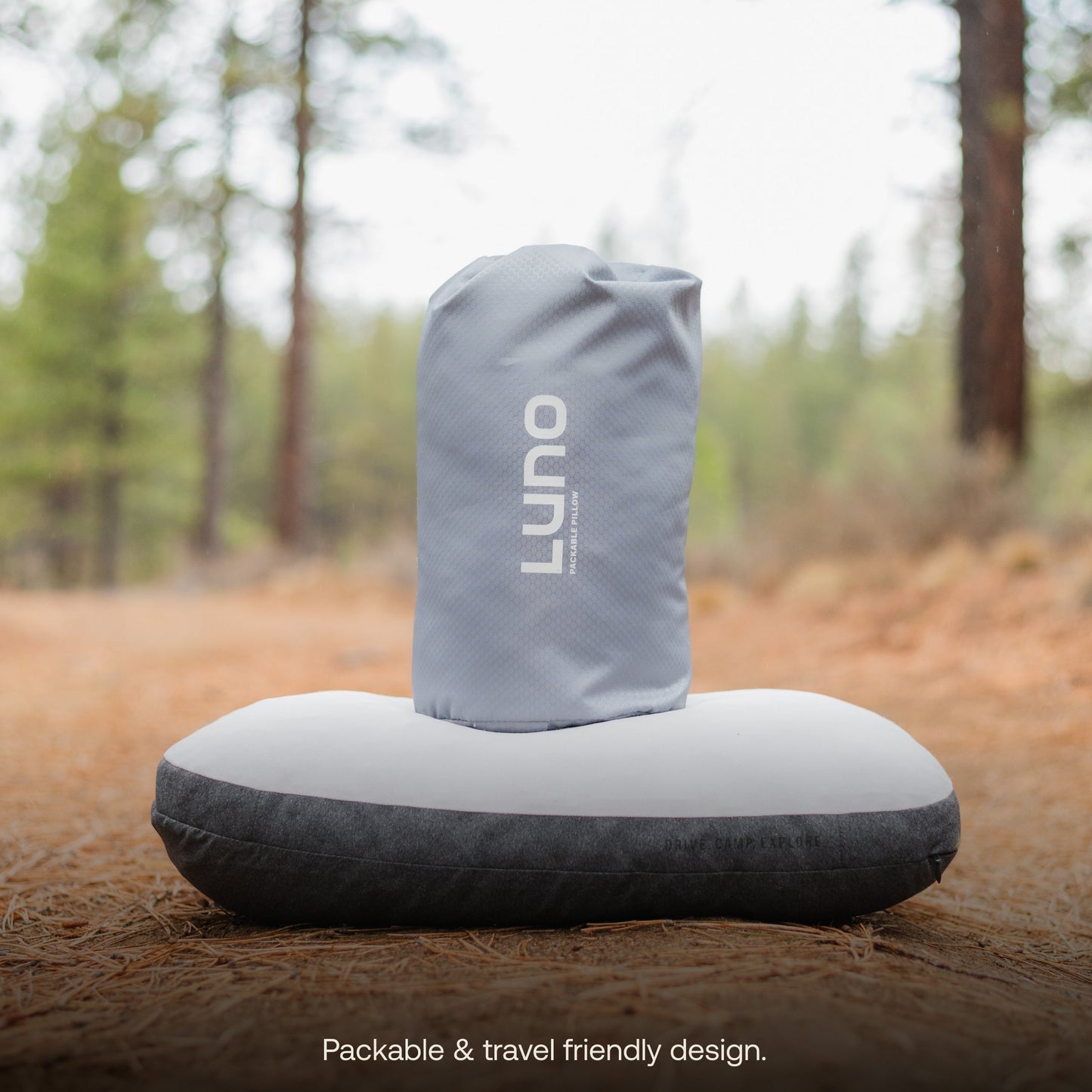 Packable Camp Pillow - Featherbuilt