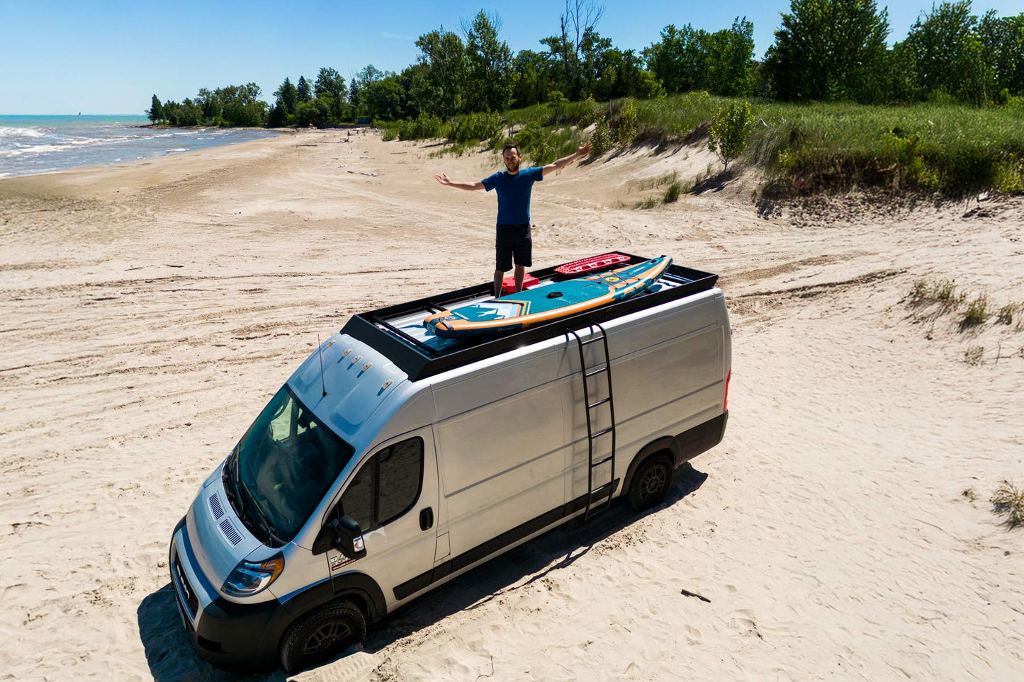 Promaster Stealth+ Roof Rack - Featherbuilt