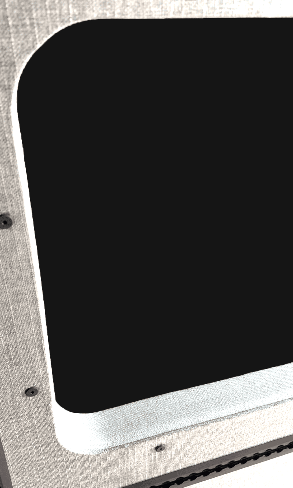 Sprinter 144 Rear Quarter Window Trim Rings - Featherbuilt