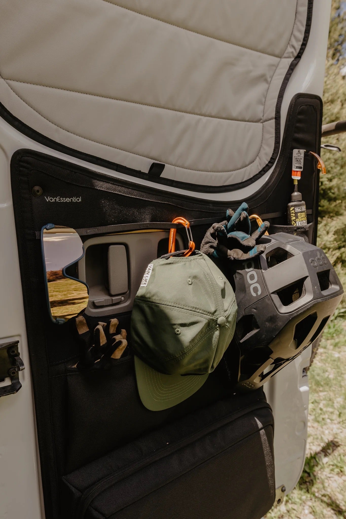 Sprinter Rear Door Lower Storage Panels (pair) - Featherbuilt