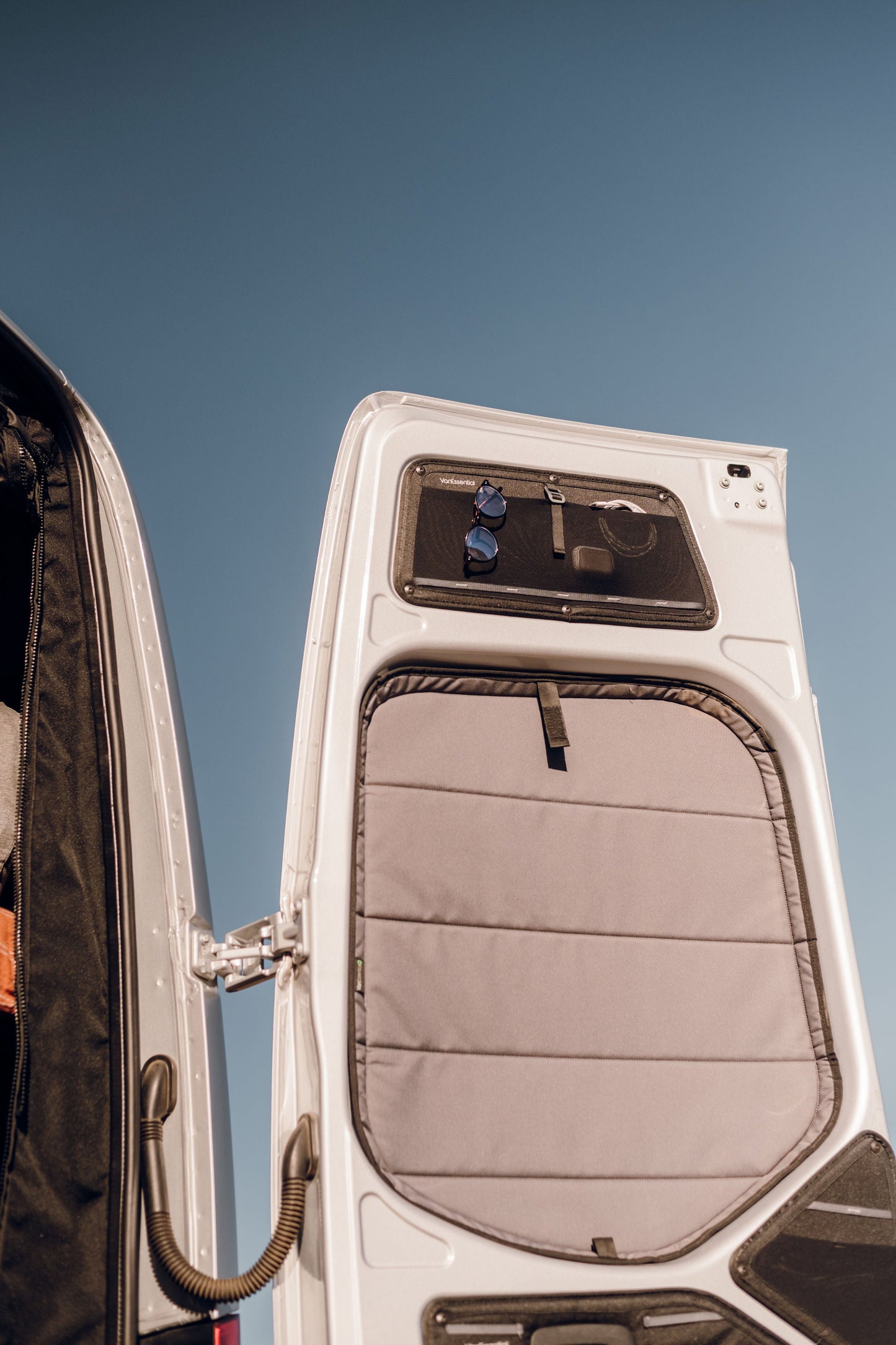 Sprinter Rear Door Upper Storage Panels (pair) - Featherbuilt