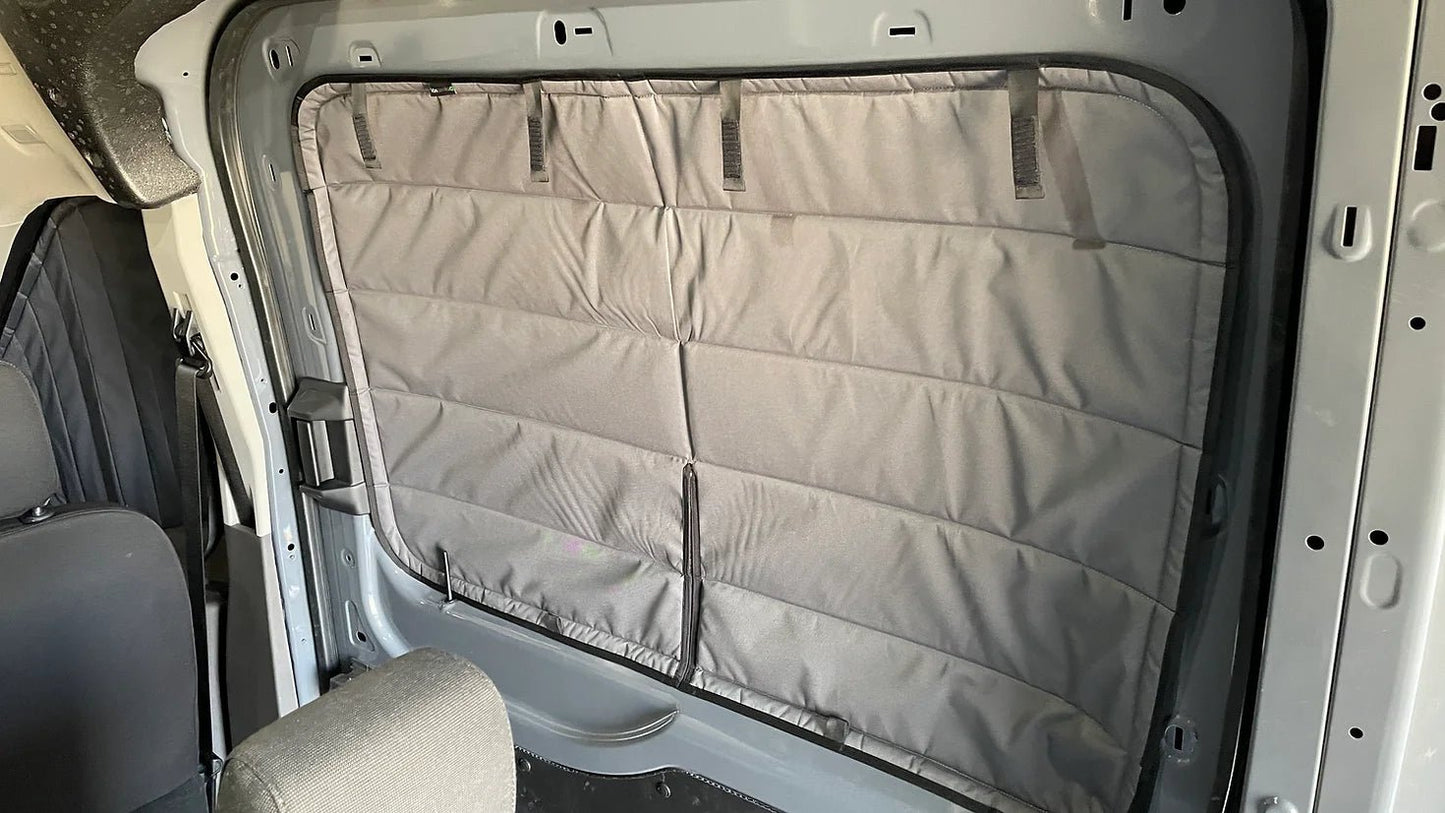 Transit Sliding Door Window Cover - Featherbuilt
