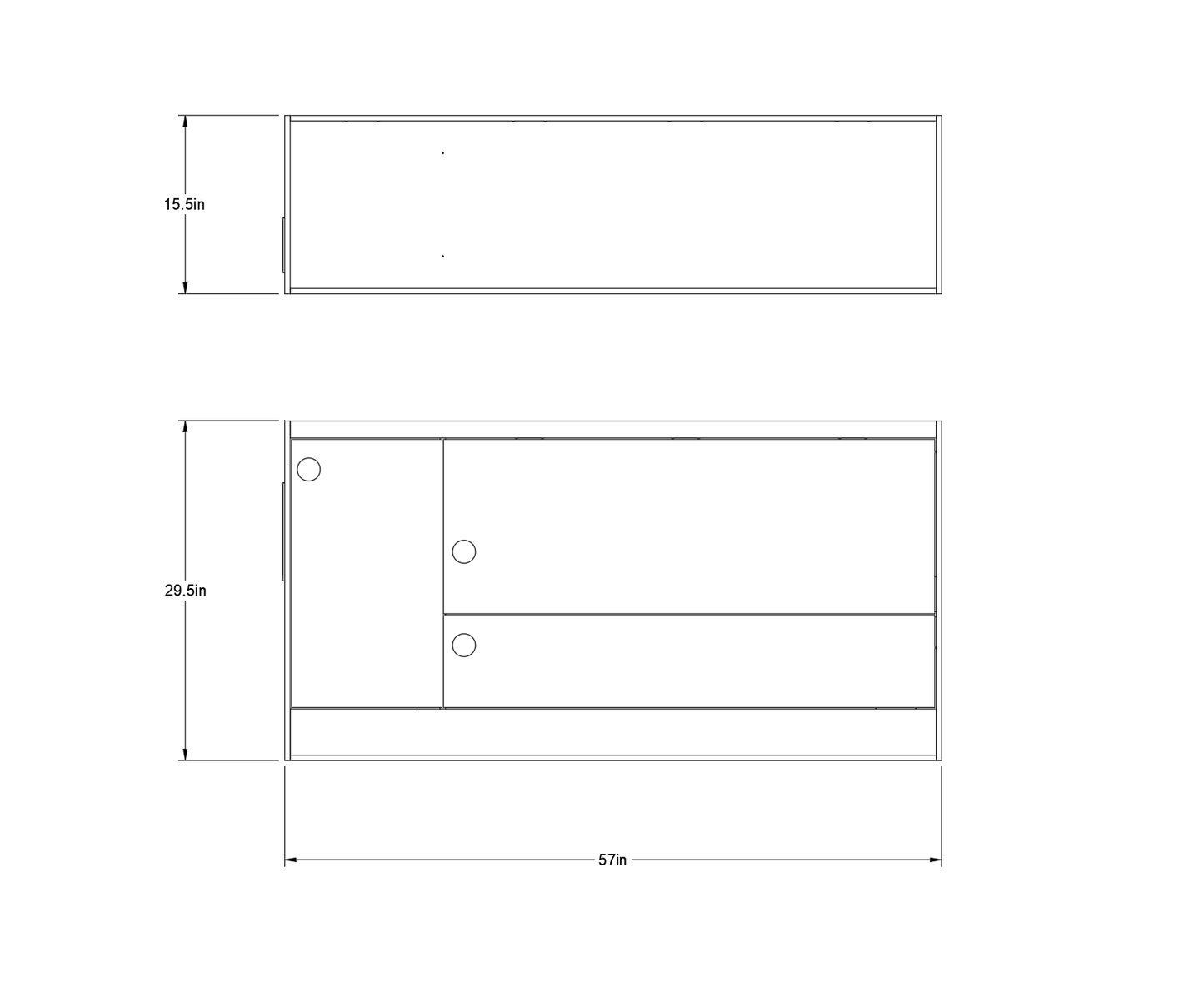 Transit Wheel Well Electrical Cabinet - Featherbuilt