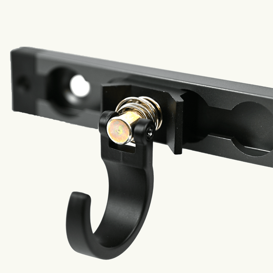 Venture L-Track Adjustable Gear Hook (2 Pack) - Featherbuilt