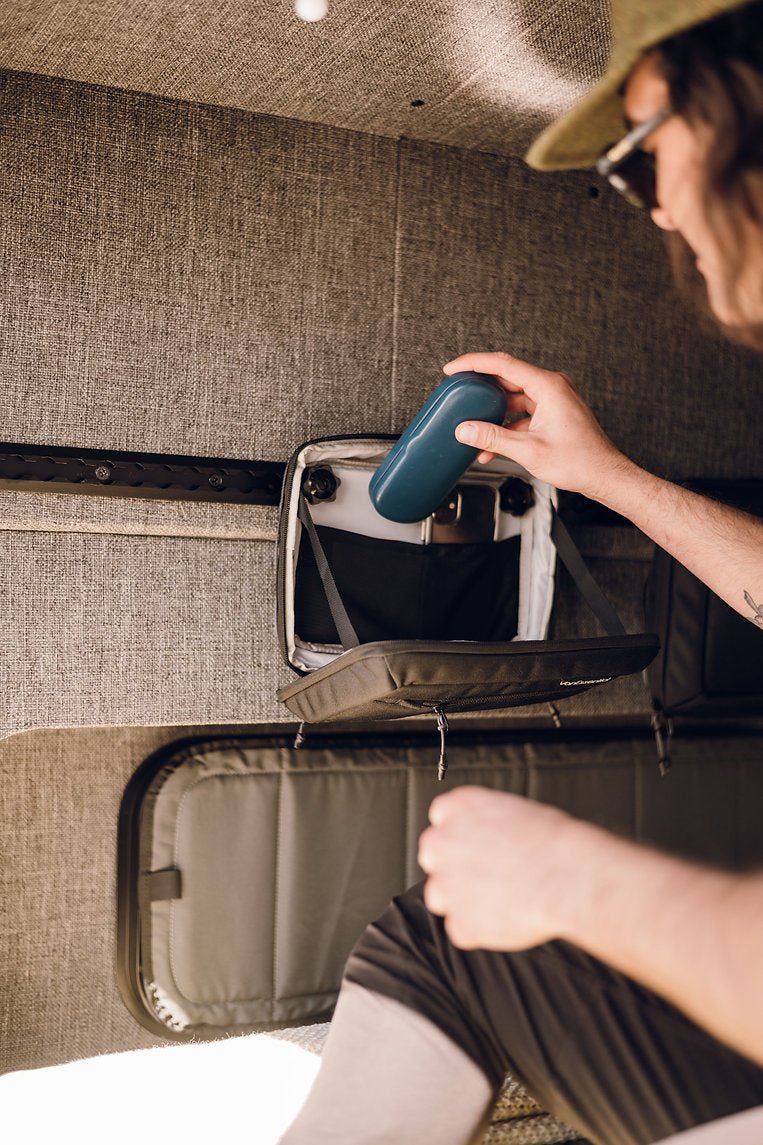 Wall Mounted Stow Away Bag - Featherbuilt