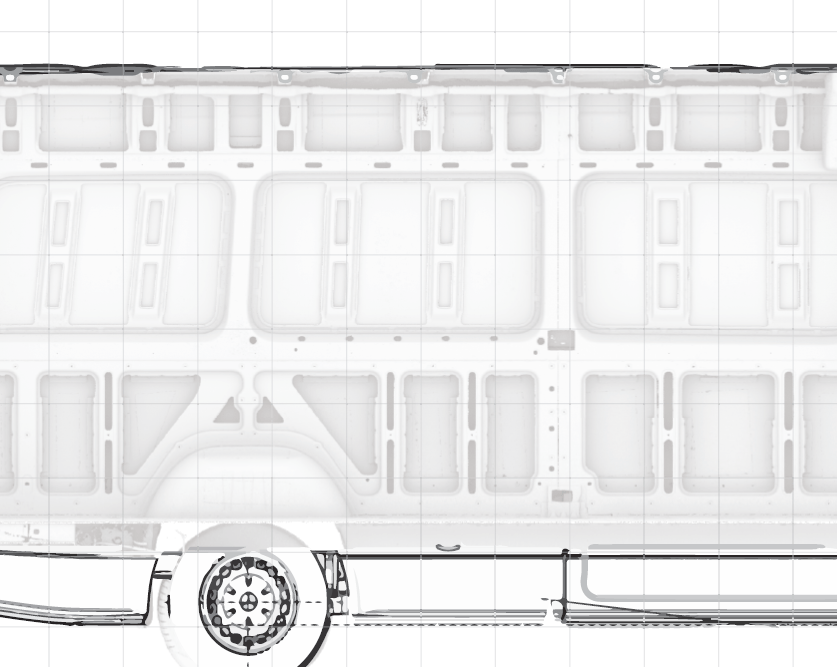 Sprinter 170 High Roof Planning Kit - Featherbuilt