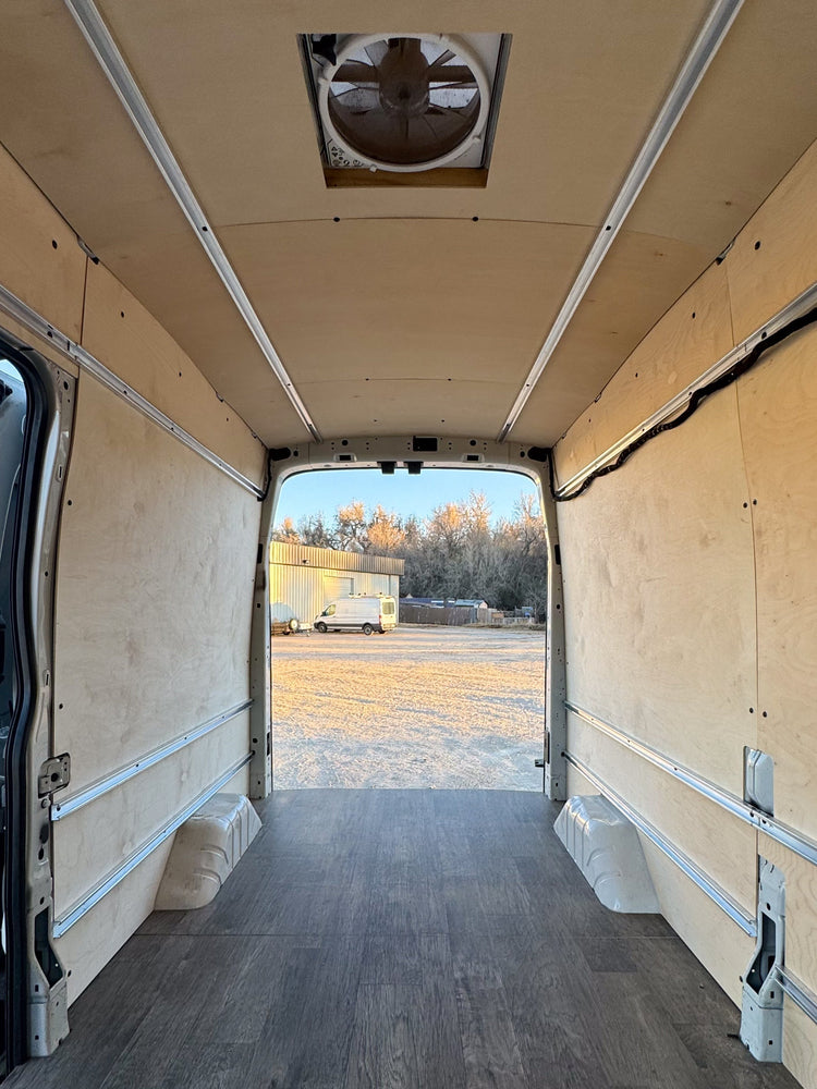 Featherbuilt Transit Foundation Kit wall, ceiling, and floor panels