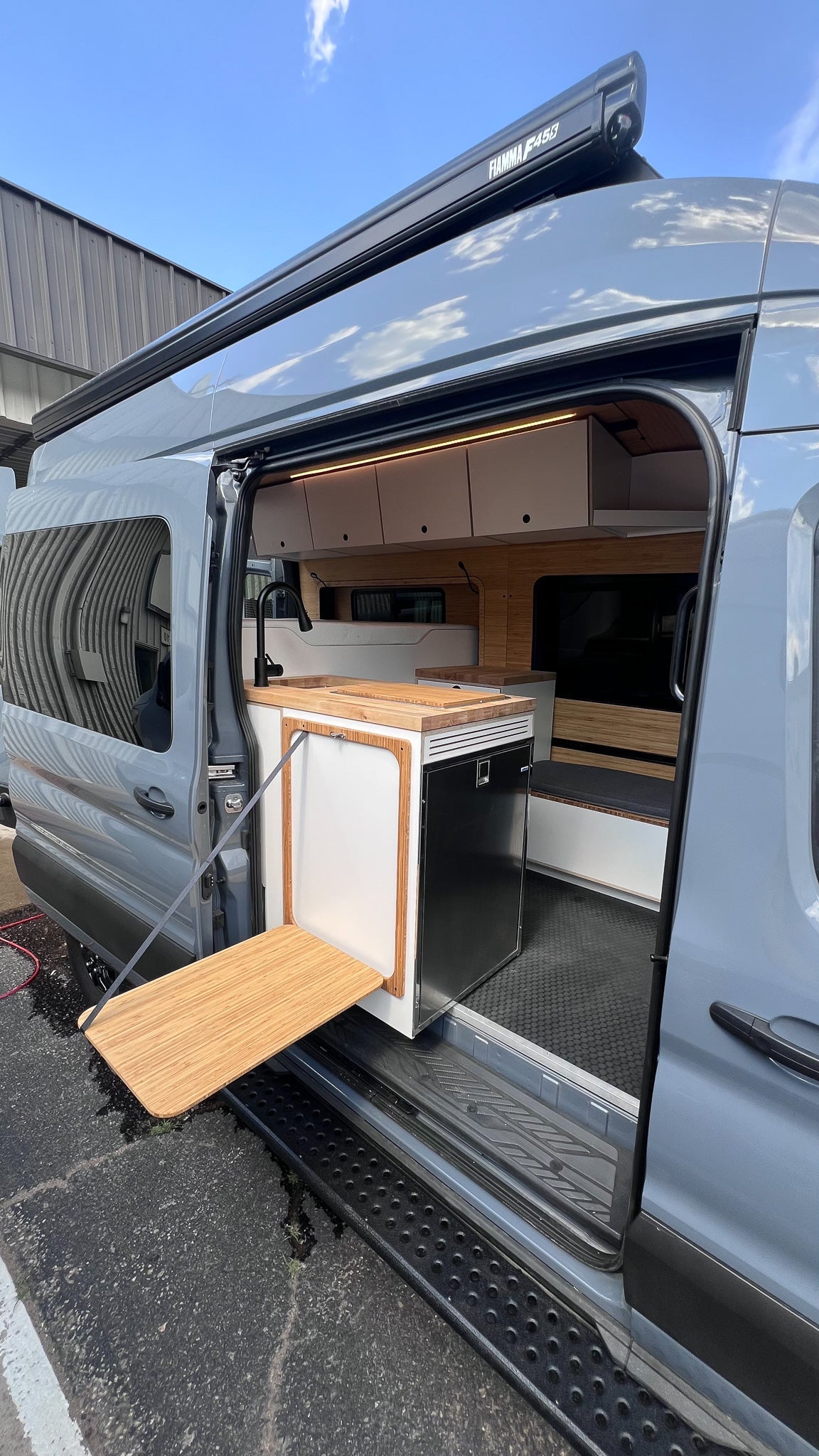 Transit Galley Cabinets - Featherbuilt