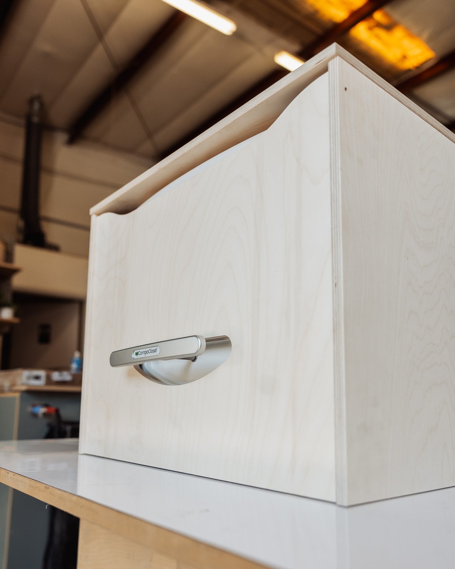 CompoCloset Toilet Storage Bench