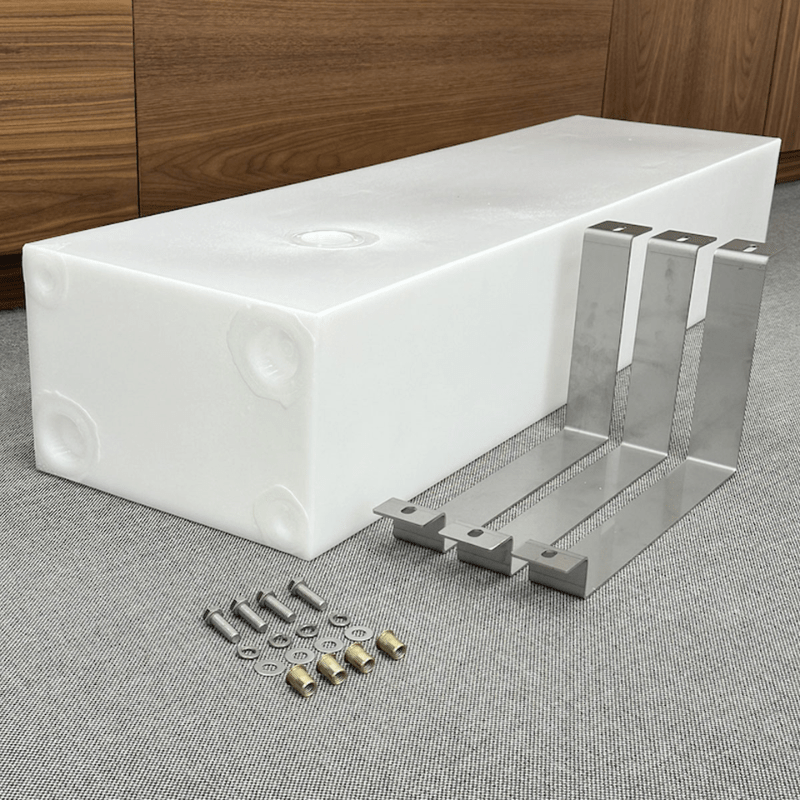 20 Gallon Transit Undercarriage Water Tank - Driver Side - Featherbuilt