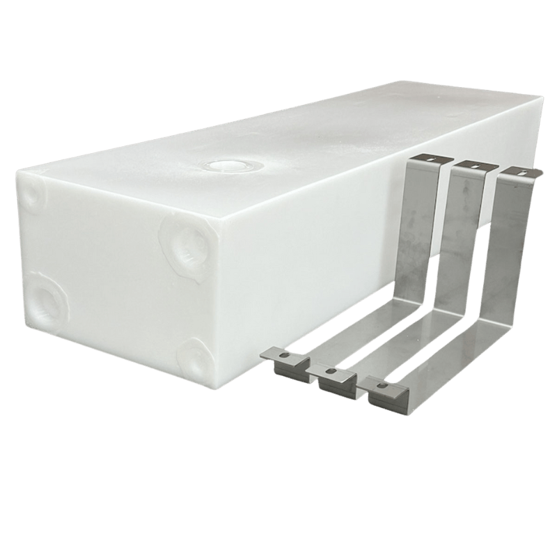 20 Gallon Transit Undercarriage Water Tank - Driver Side - Featherbuilt