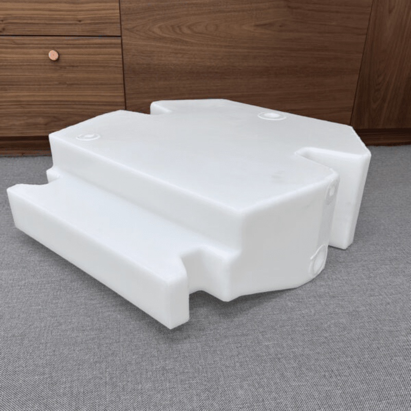 24 Gallon Ford Transit Spare Tire Water Tank - Featherbuilt