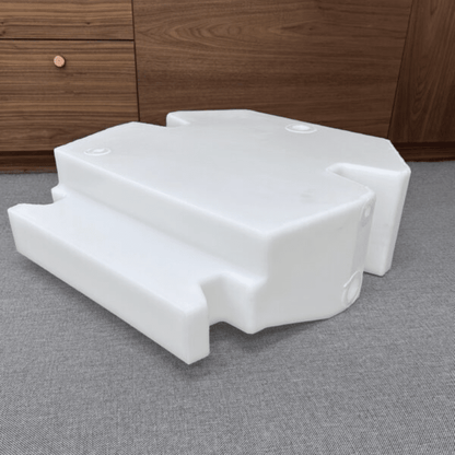 24 Gallon Ford Transit Spare Tire Water Tank - Featherbuilt