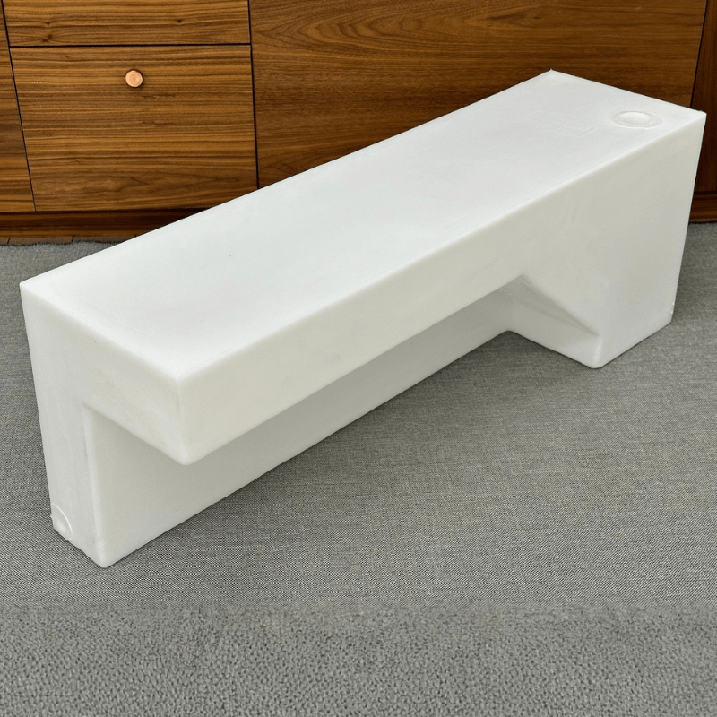 24 Gallon Ford Transit Wheel Well Water Tank - Driver Side - Featherbuilt