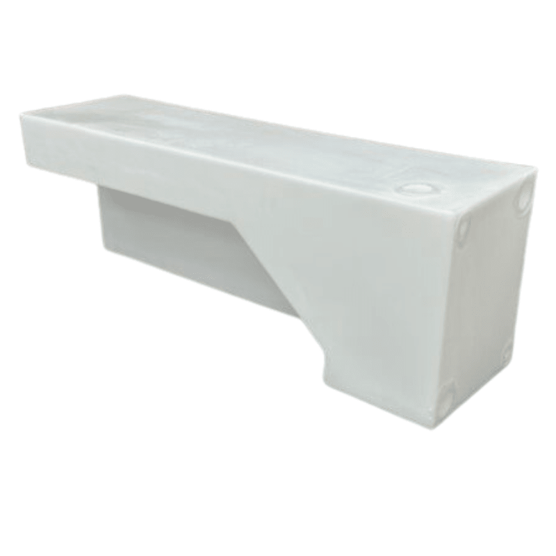 24 Gallon Ford Transit Wheel Well Water Tank - Driver Side - Featherbuilt