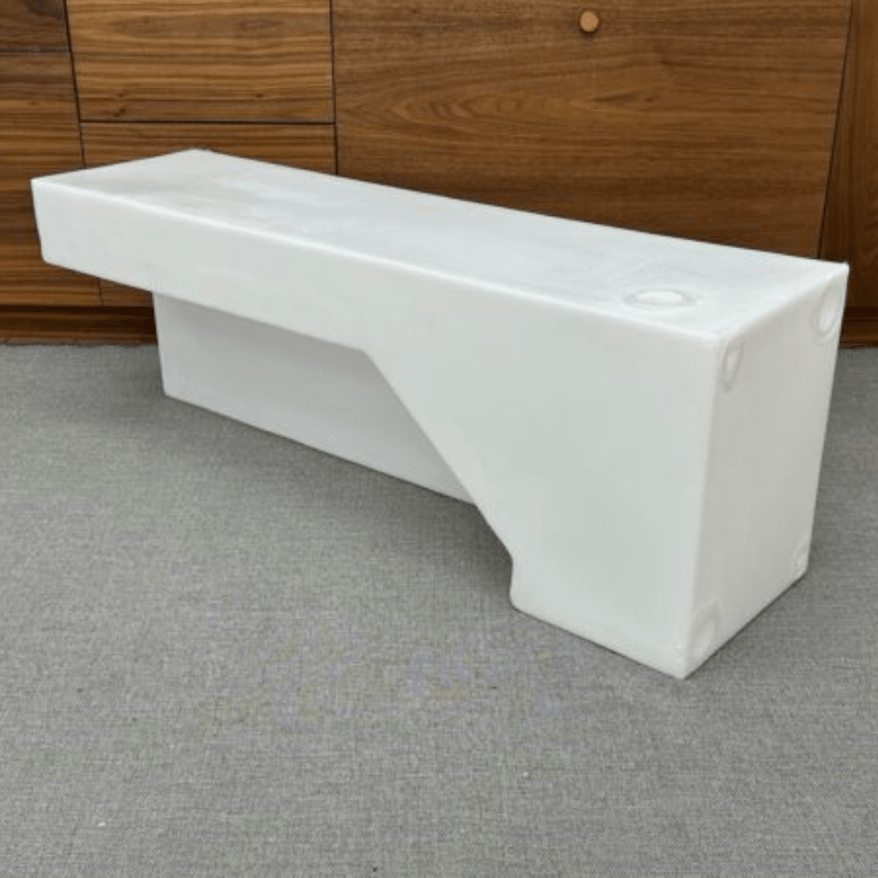 24 Gallon Ford Transit Wheel Well Water Tank - Driver Side - Featherbuilt