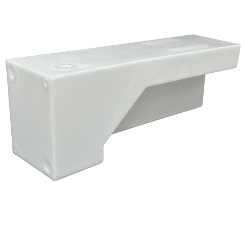 24 Gallon Ford Transit Wheel Well Water Tank - Passenger Side - Featherbuilt