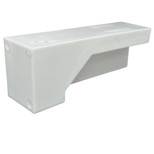 24 Gallon Ford Transit Wheel Well Water Tank - Passenger Side - Featherbuilt