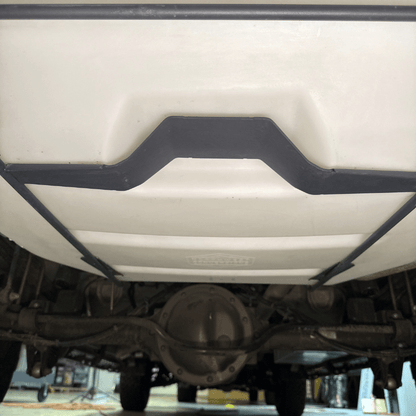 28 Gallon Sprinter Spare Tire Water Tank - Featherbuilt