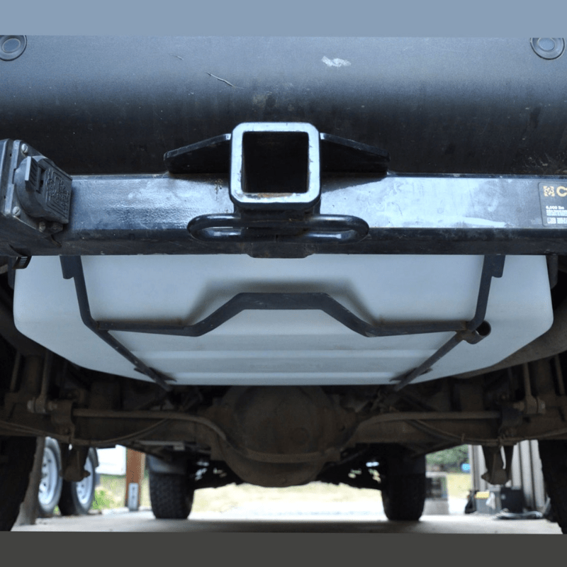 28 Gallon Sprinter Spare Tire Water Tank - Featherbuilt