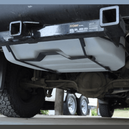 28 Gallon Sprinter Spare Tire Water Tank - Featherbuilt