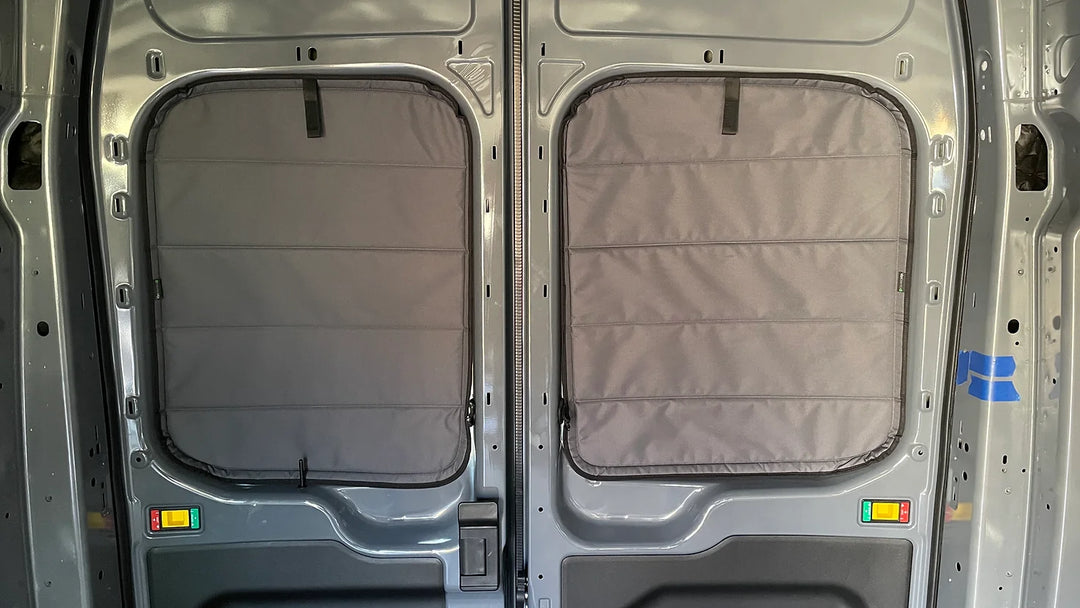 VanEssential Transit Rear Door Window Covers (pair)