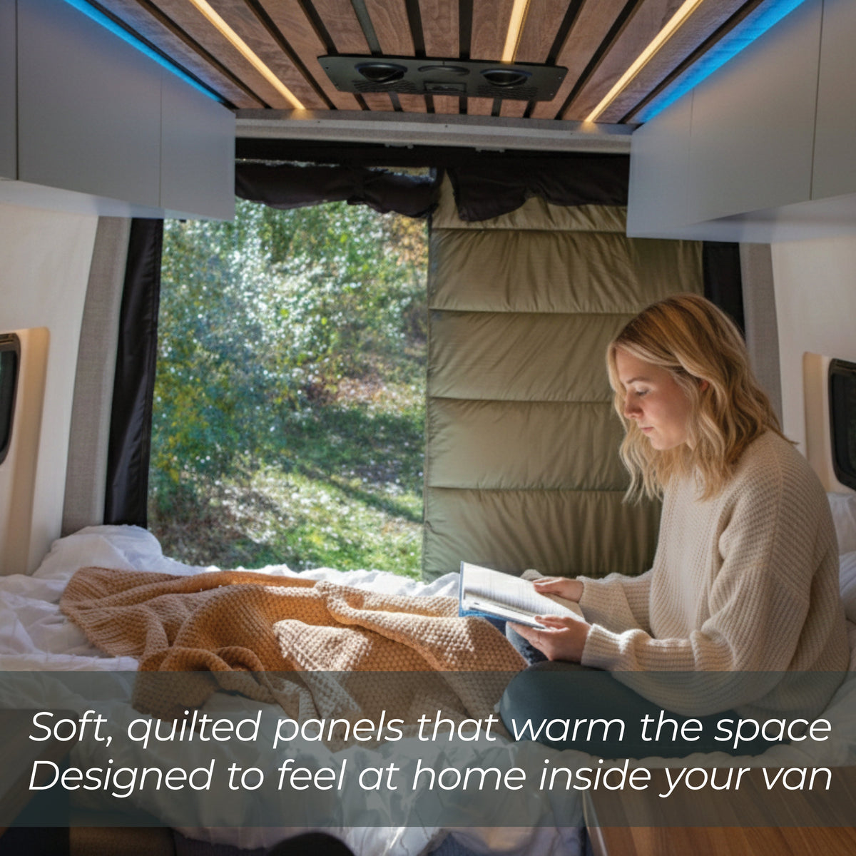 Maxx Cover Lite insulated rear door covers for the Mercedes Sprinter VS30 High Roof