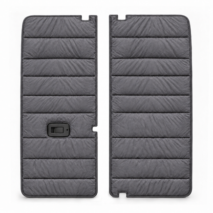 Maxx Cover Lite insulated rear door covers for the Ram ProMaster High Roof