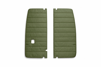 Maxx Cover Lite insulated rear door covers for the Mercedes Sprinter VS30 High Roof, Olive Green