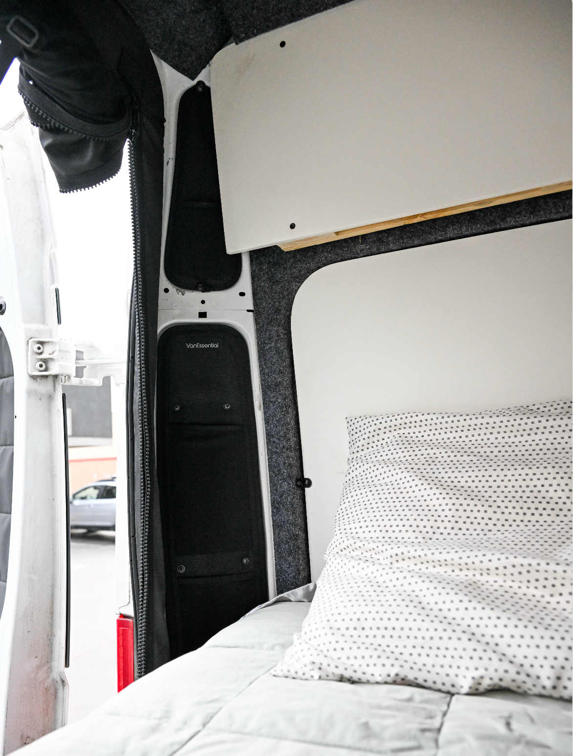 Ram Promaster Rear Pillar Storage Panels