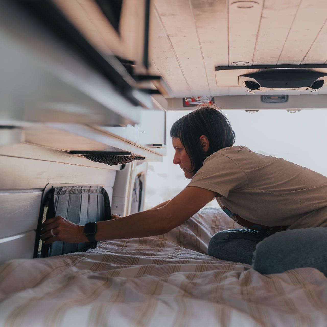 Bunk Window Cover - CRL - Featherbuilt
