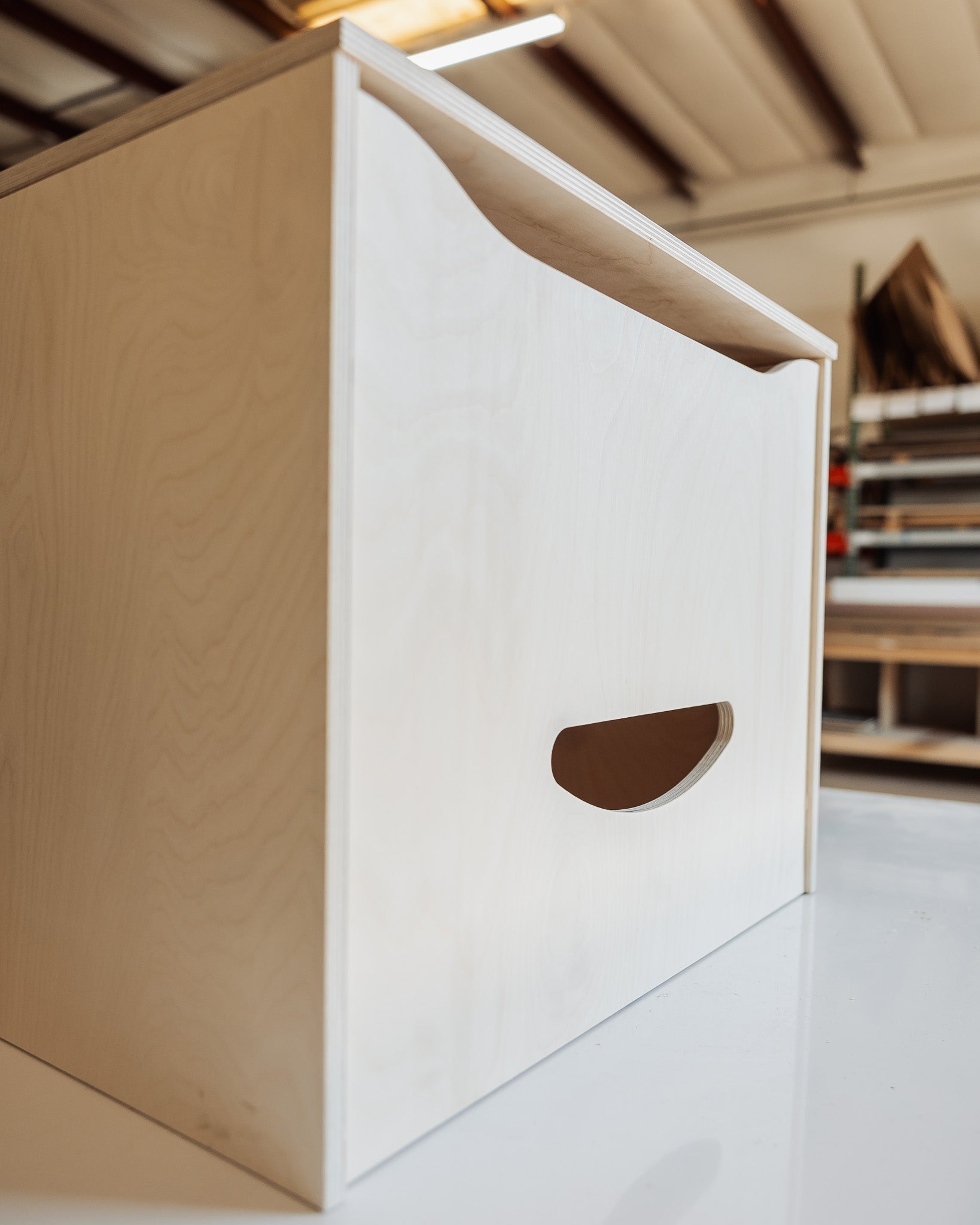 CompoCloset Toilet Storage Bench - Featherbuilt