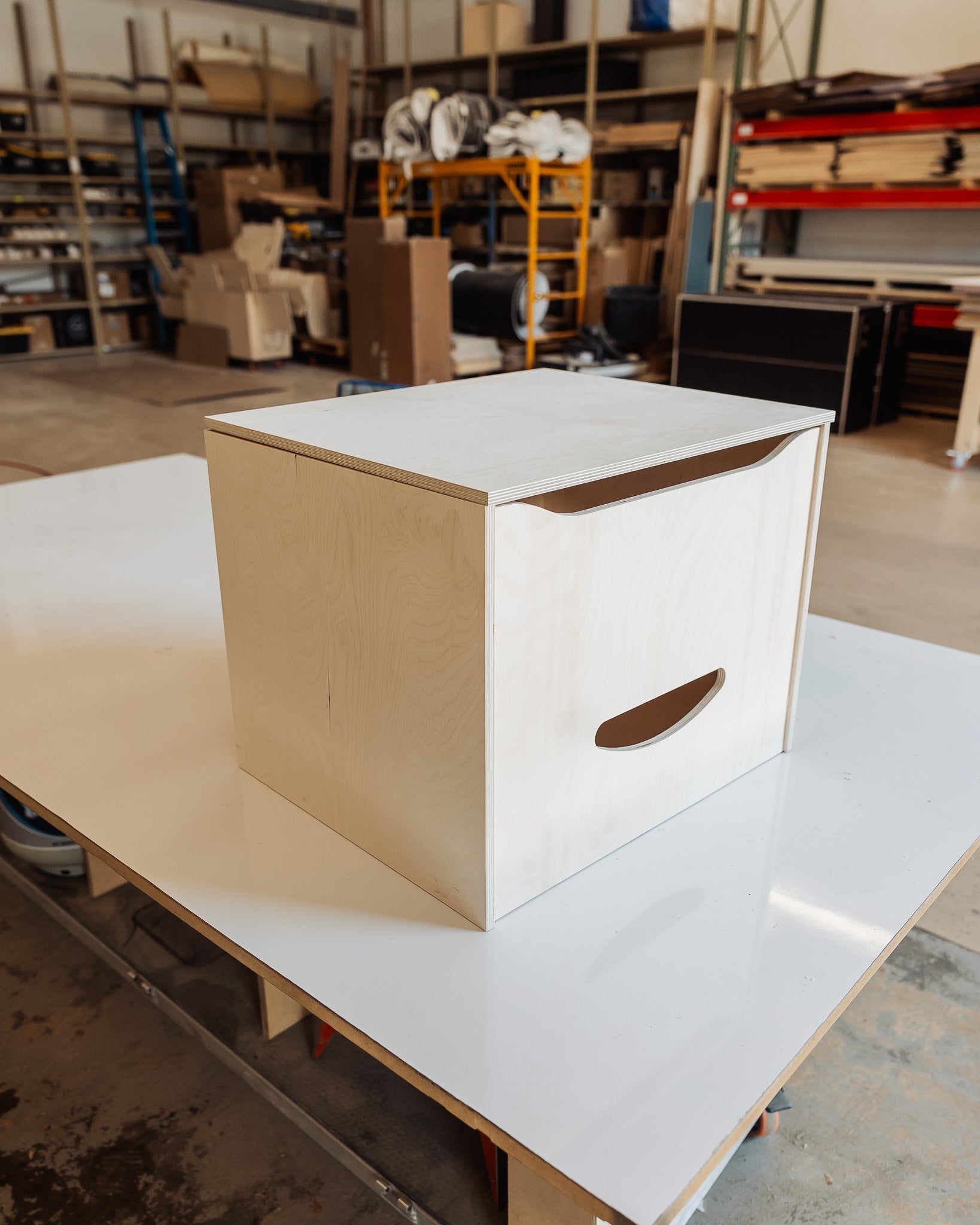CompoCloset Toilet Storage Bench - Featherbuilt
