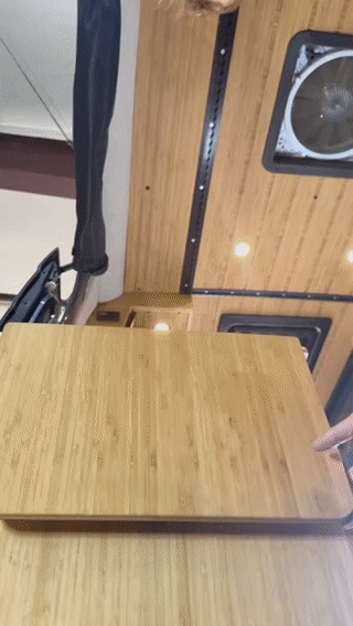 MOAB Heavy Duty Folding Bracket for Countertops & Bench Seats