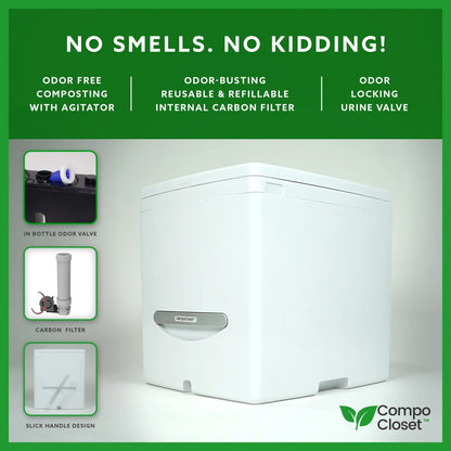 Cuddy Composting Toilet - Featherbuilt