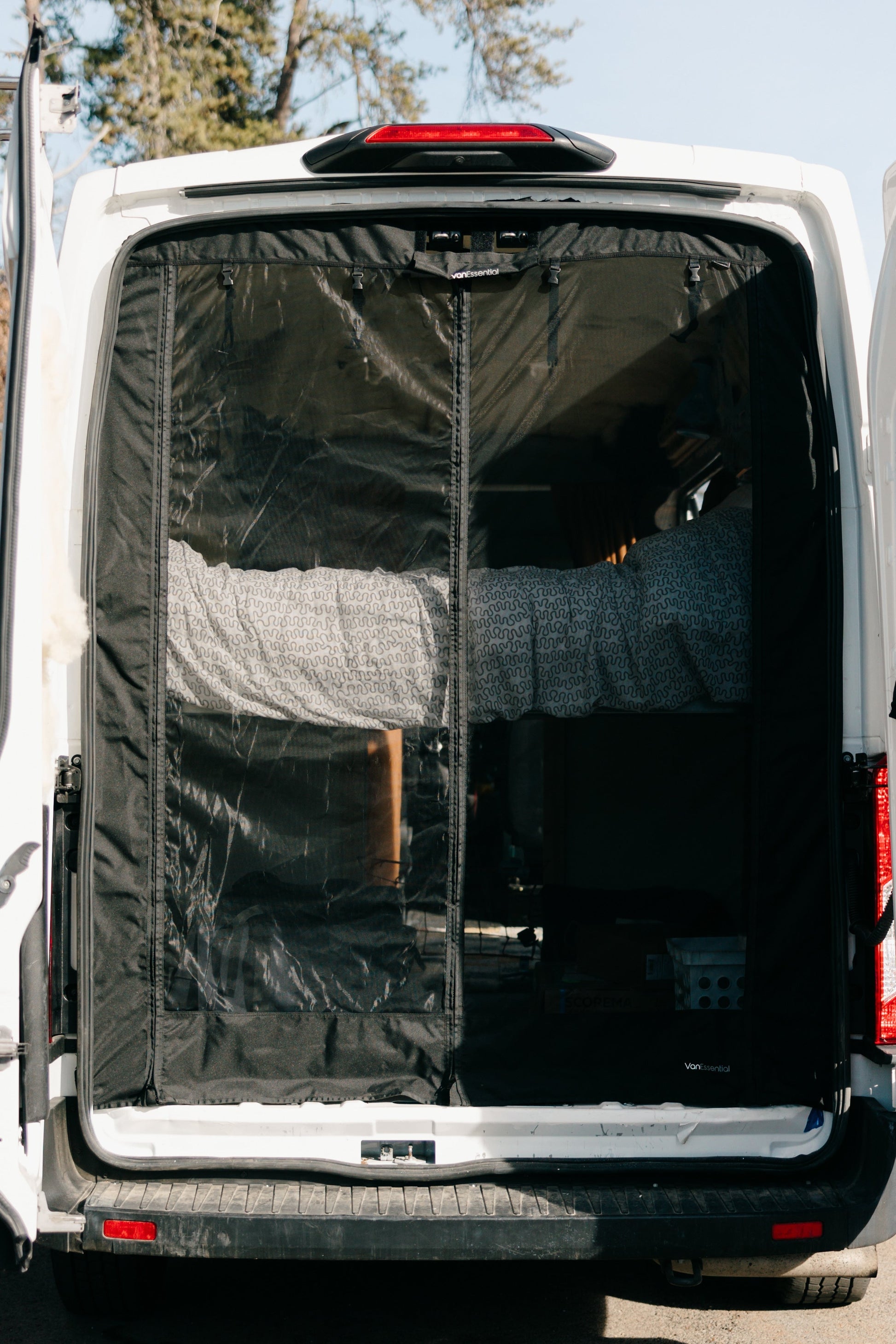 Ford Transit Bug Screen - Rear Door - Featherbuilt