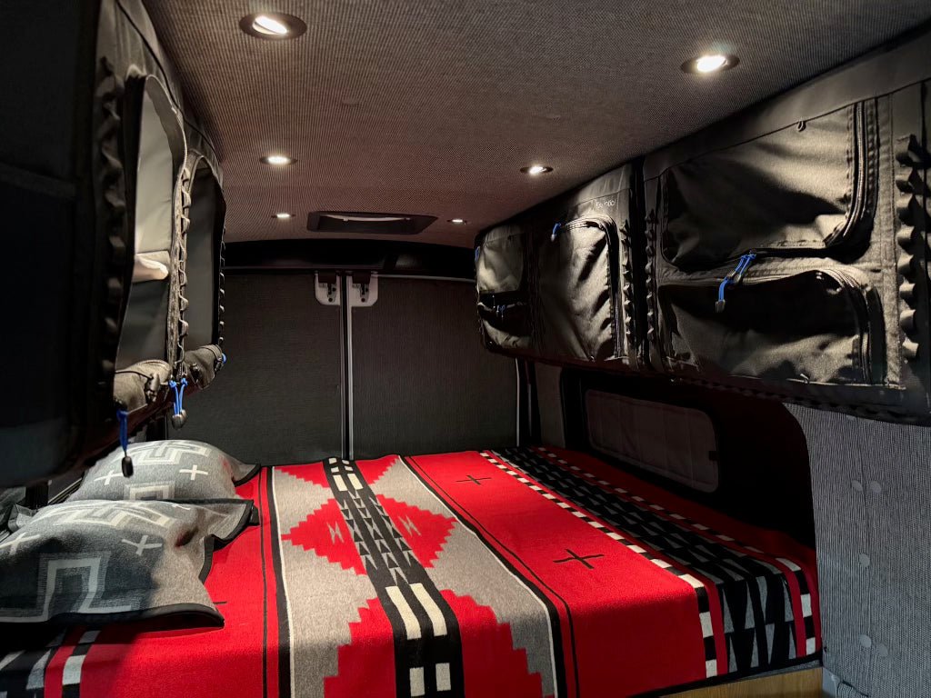 Ford Transit Innie Sleeper: Driver - Side - Featherbuilt