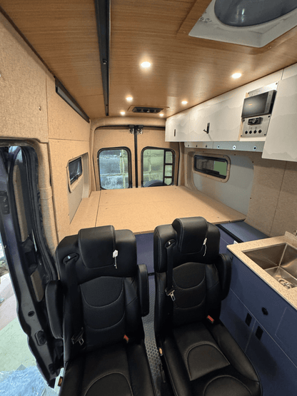 Ford Transit Innie Sleeper: Driver - Side - Featherbuilt
