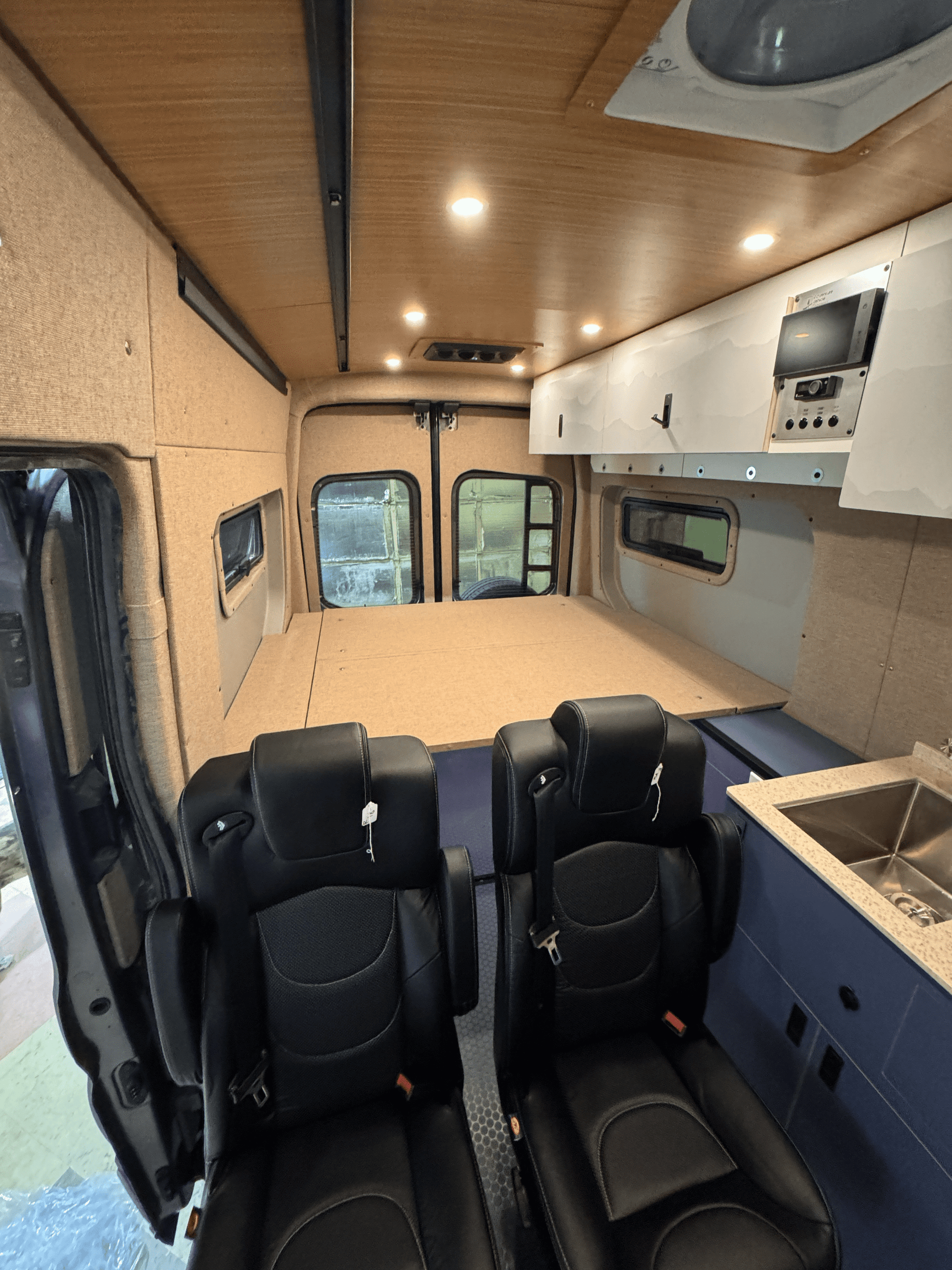 Ford Transit Innie Sleeper Pair - Featherbuilt