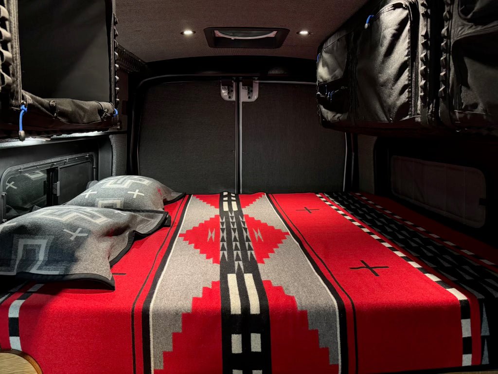 Ford Transit Innie Sleeper: Passenger - Side - Featherbuilt