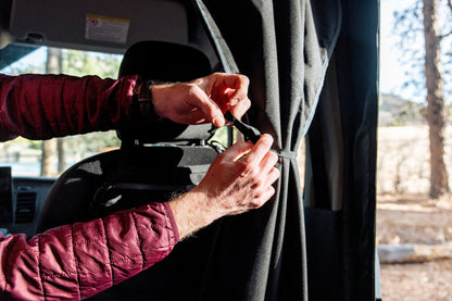 Ford Transit Insulated Privacy Curtain - Featherbuilt