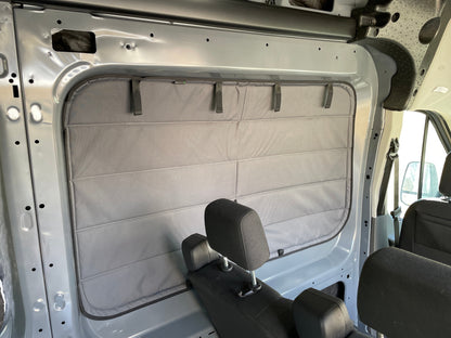 Ford Transit Stealth Crew Window Cover - Featherbuilt