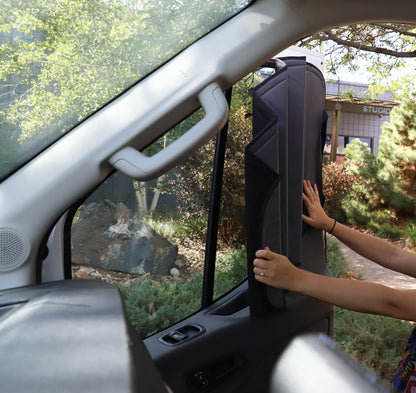 Ford Transit Stealth Front Door Window Covers (Pair) - Featherbuilt