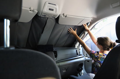 Ford Transit Stealth Front Windshield Cover - Featherbuilt