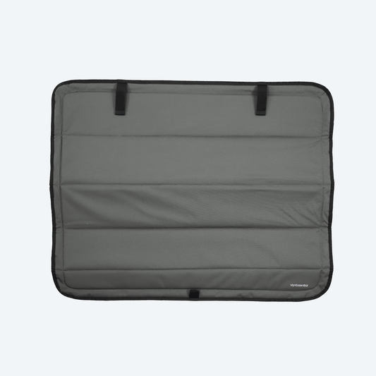 Ford Transit Stealth Middle Window Cover (Factory Plastic Trim) - Featherbuilt