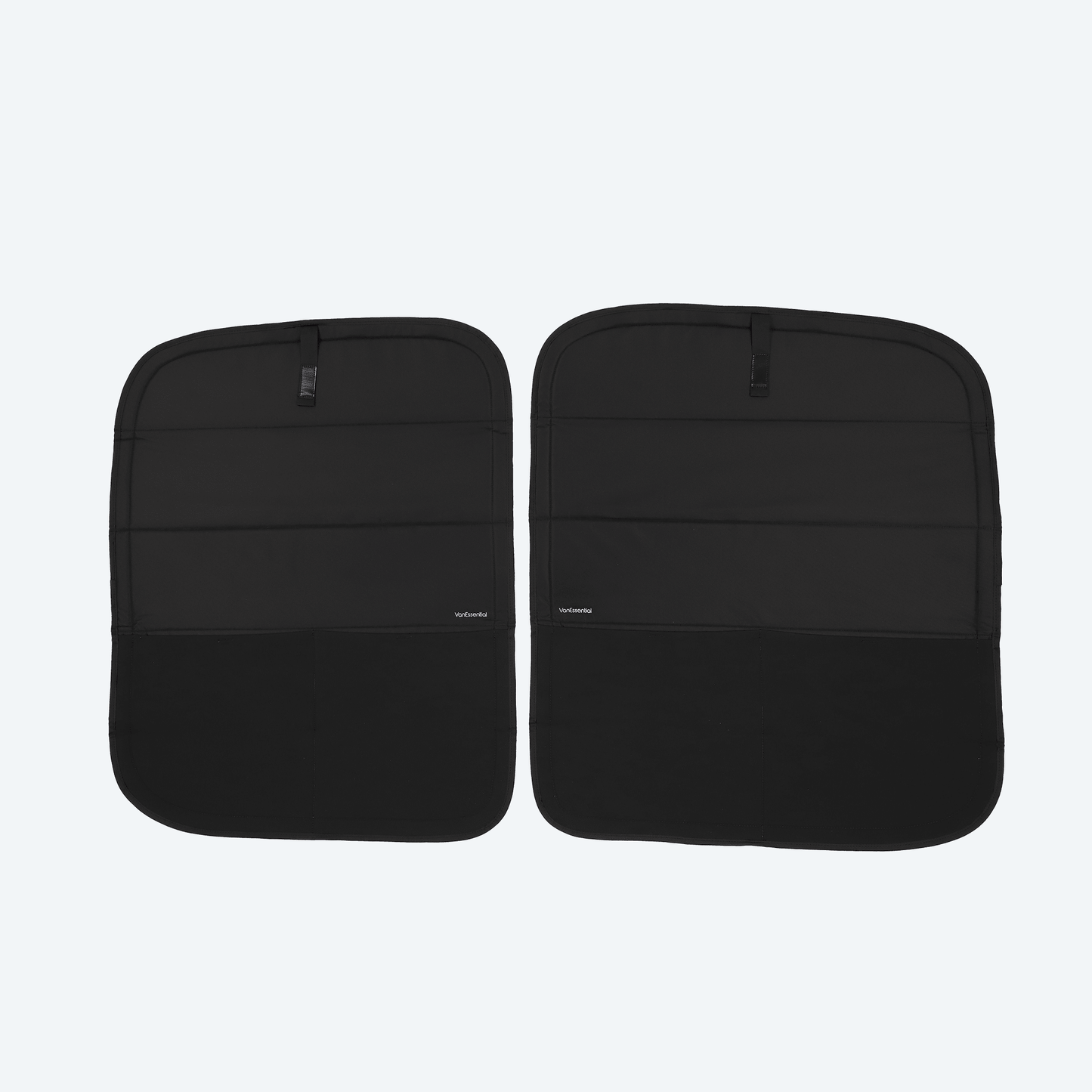 Ford Transit Stealth Rear Door Window Covers (Pair) - Featherbuilt