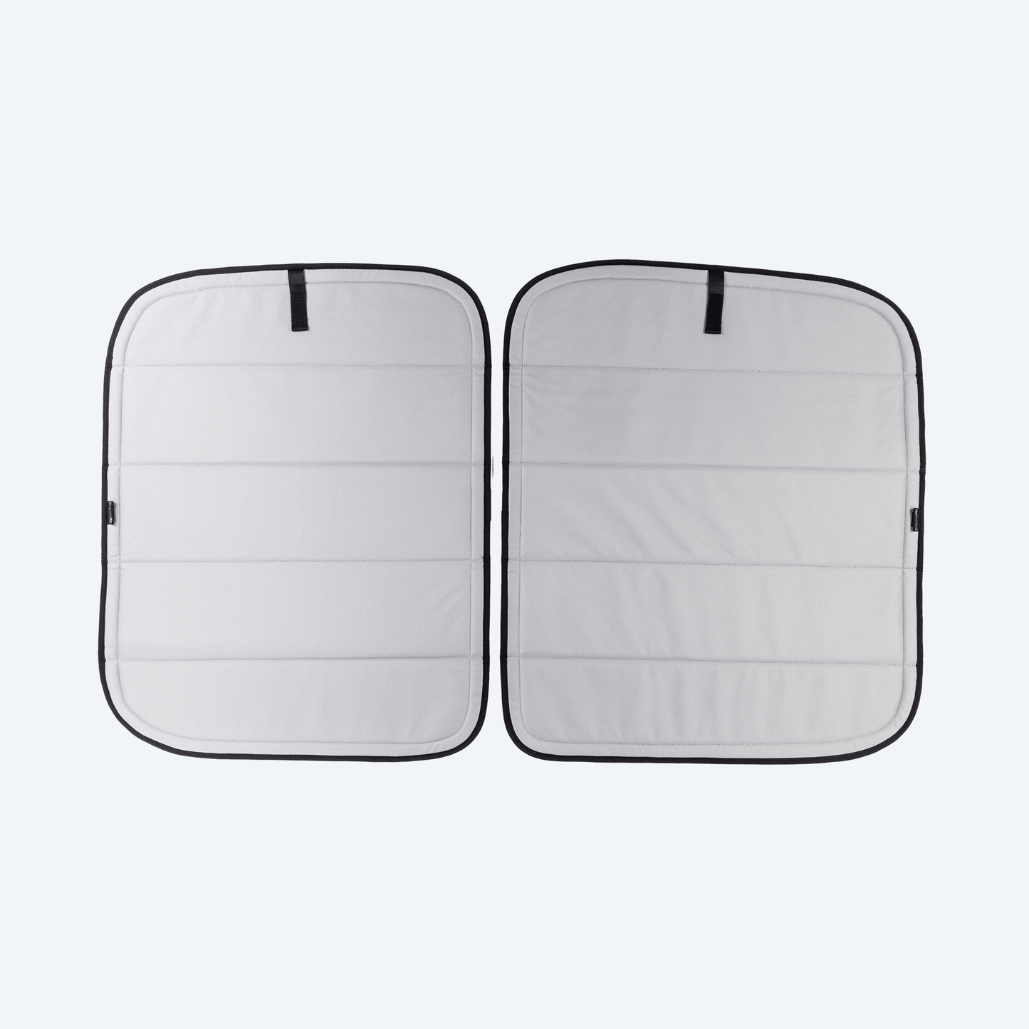 Ford Transit Stealth Rear Door Window Covers (Pair) - Featherbuilt